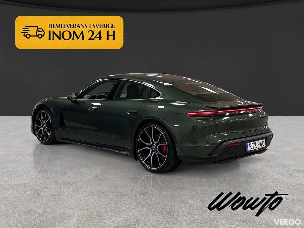 Porsche Taycan 4S 571HK /PTS /Pano /Bose /Clubinteriör 420kW