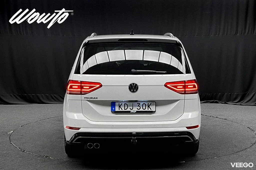 Volkswagen Touran 2.0 TDI DSG 150HK 7-Sits R-Line /Drag/Värm 110kW