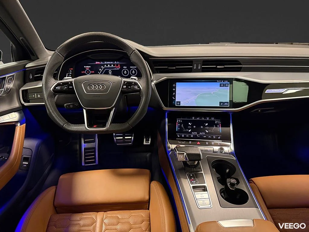 Audi RS 6 Avant 600HK /Night Vis /Kolfiber /Pano /Sv-Såld 441kW