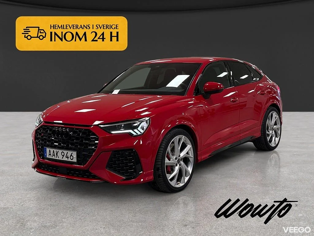 Audi RS Q3 Sportback 400HK /Drag /Sportavgas /B&O 294kW