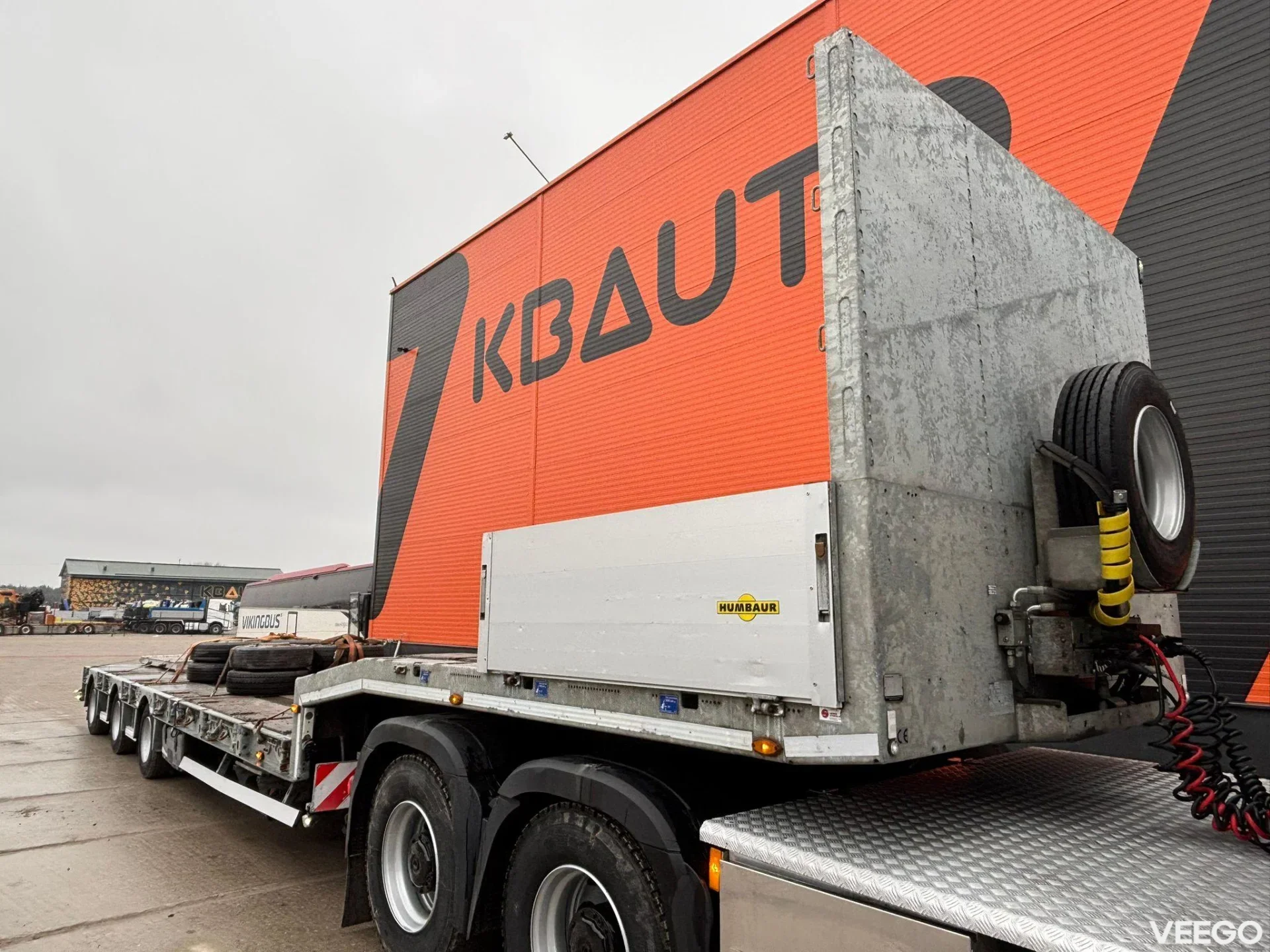 Humbaur HTS30 SAF AXLES / REAR AXLE STEERING