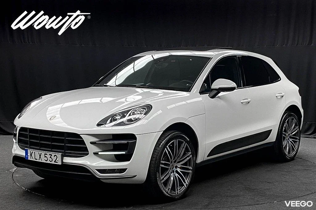 Porsche Macan Turbo PDK 400HK /Pano /Navi /Bose /Sv-Såld 294kW