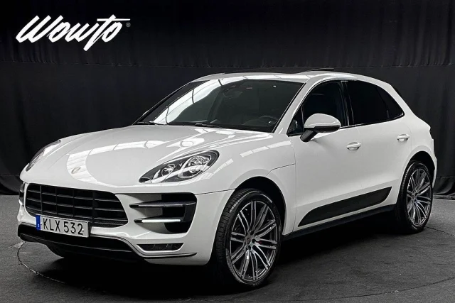 Image of Porsche Macan Turbo PDK 400HK /Pano /Navi /Bose /Sv-Såld 294kW