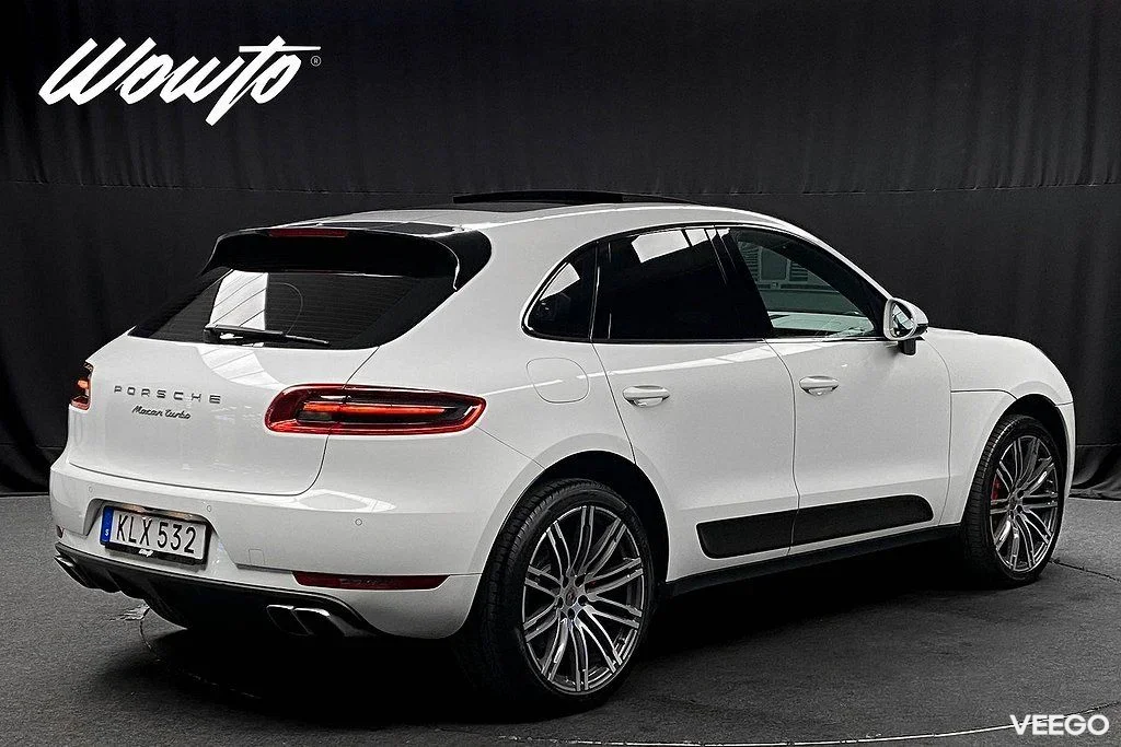 Porsche Macan Turbo PDK 400HK /Pano /Navi /Bose /Sv-Såld 294kW