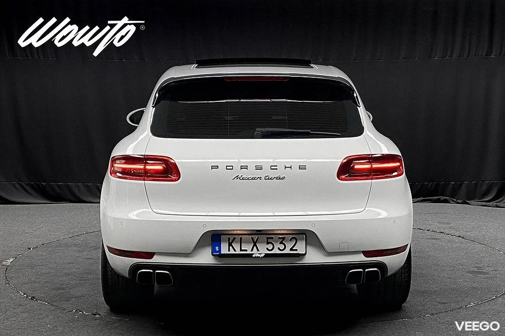 Porsche Macan Turbo PDK 400HK /Pano /Navi /Bose /Sv-Såld 294kW