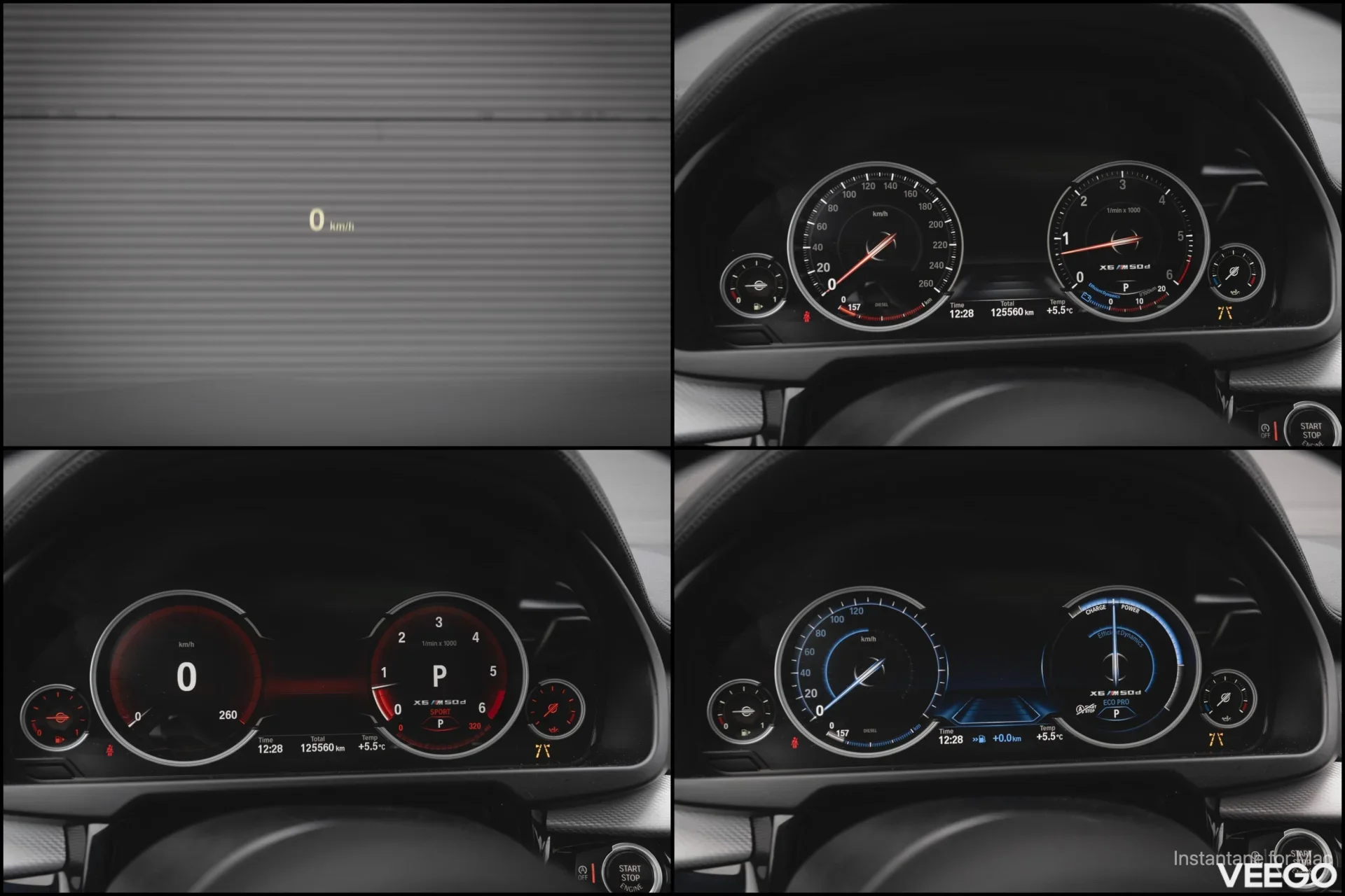 BMW X6 M50D M50d M-Sportpakett 280kW