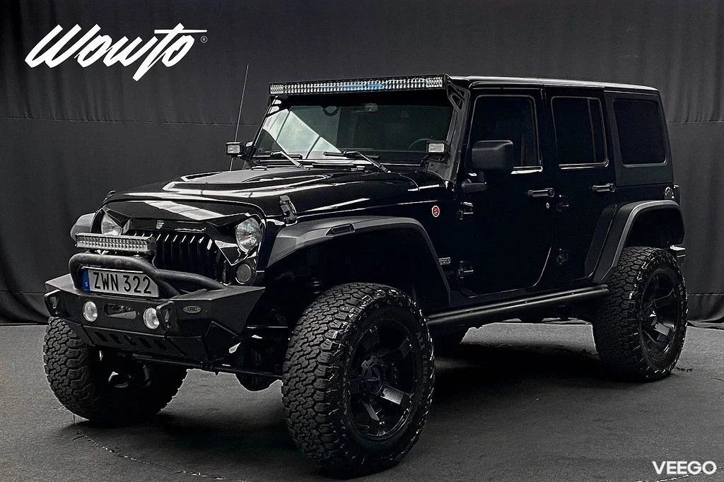 Jeep Wrangler Unlimited Rubicon Recon V6 Aut 284HK / XRC 209kW