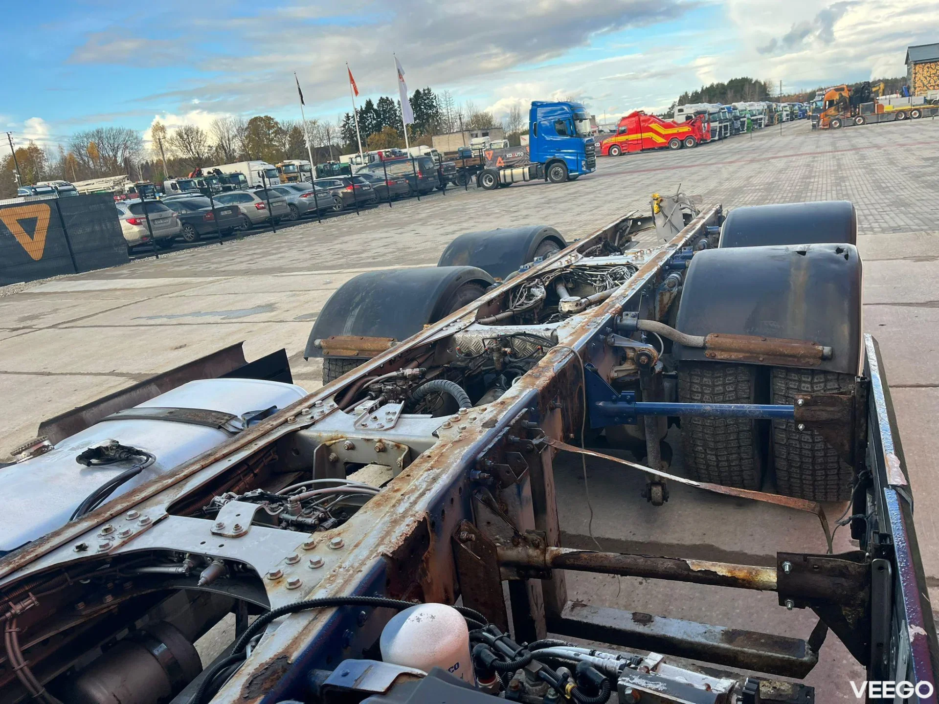 MAN TGX CHASSIS L=6907 mm 412kW