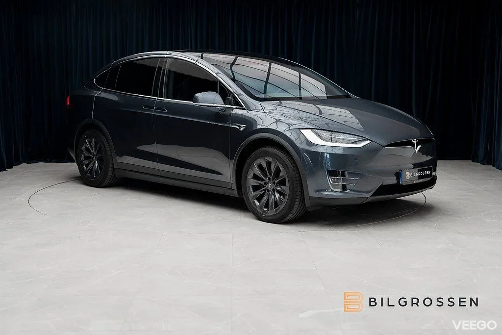 Tesla Model X 100D 423hk 6-Sits Uppgraderad AP Luftfjädring 311kW