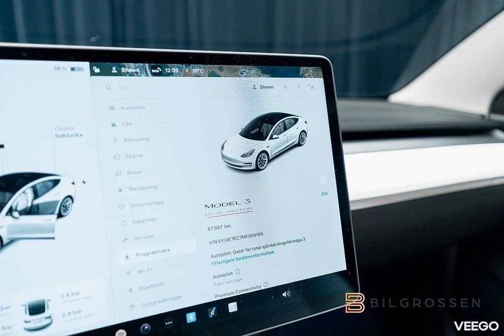 Tesla Model 3 Performance 513hk Autopilot Premium 377kW