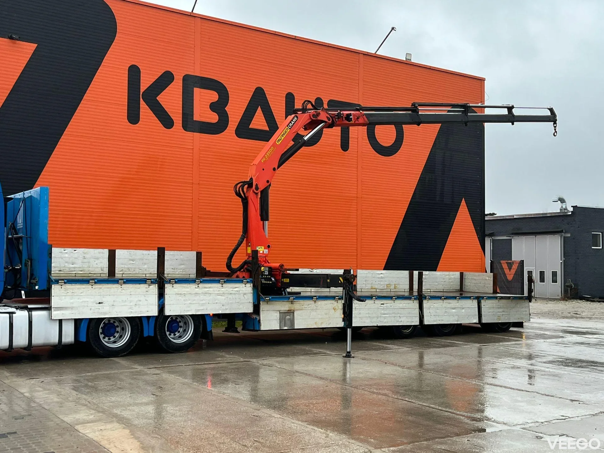 Tyllis Jumbo 3JPA PALFINGER PK23500 / PLATFORM L=9069 mm + 4419 mm