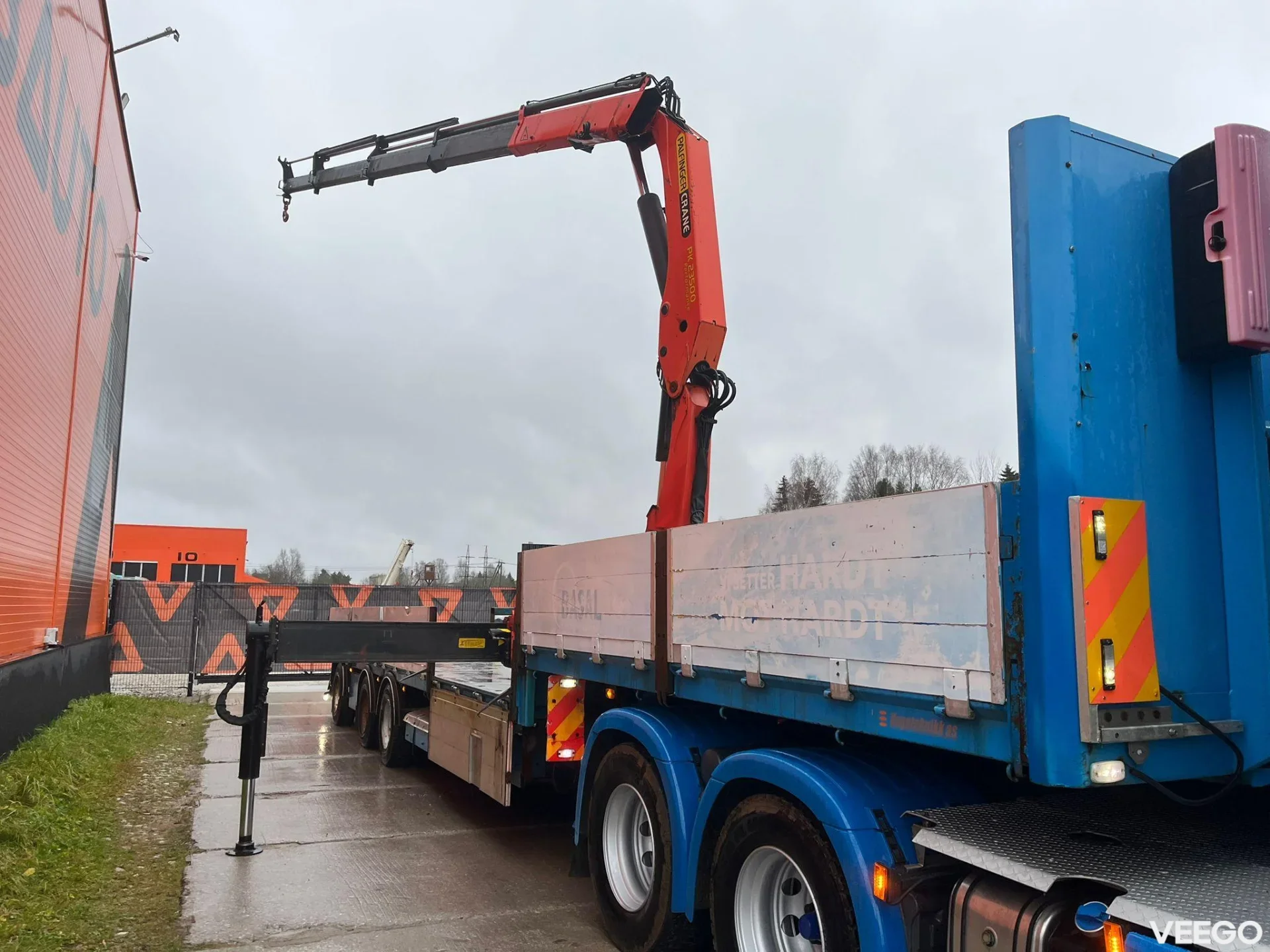 Tyllis Jumbo 3JPA PALFINGER PK23500 / PLATFORM L=9069 mm + 4419 mm