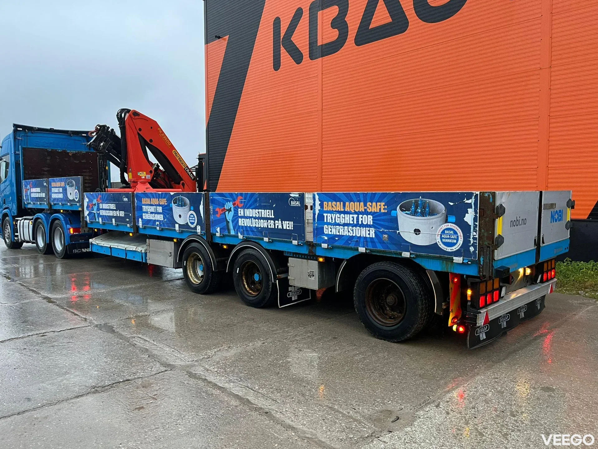 Tyllis Jumbo 3JPA PALFINGER PK23500 / PLATFORM L=9069 mm + 4419 mm