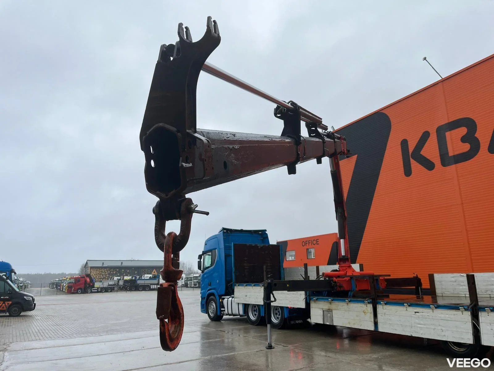 Tyllis Jumbo 3JPA PALFINGER PK23500 / PLATFORM L=9069 mm + 4419 mm