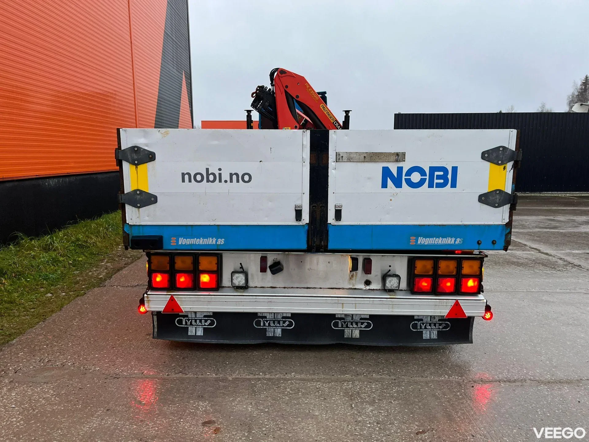 Tyllis Jumbo 3JPA PALFINGER PK23500 / PLATFORM L=9069 mm + 4419 mm