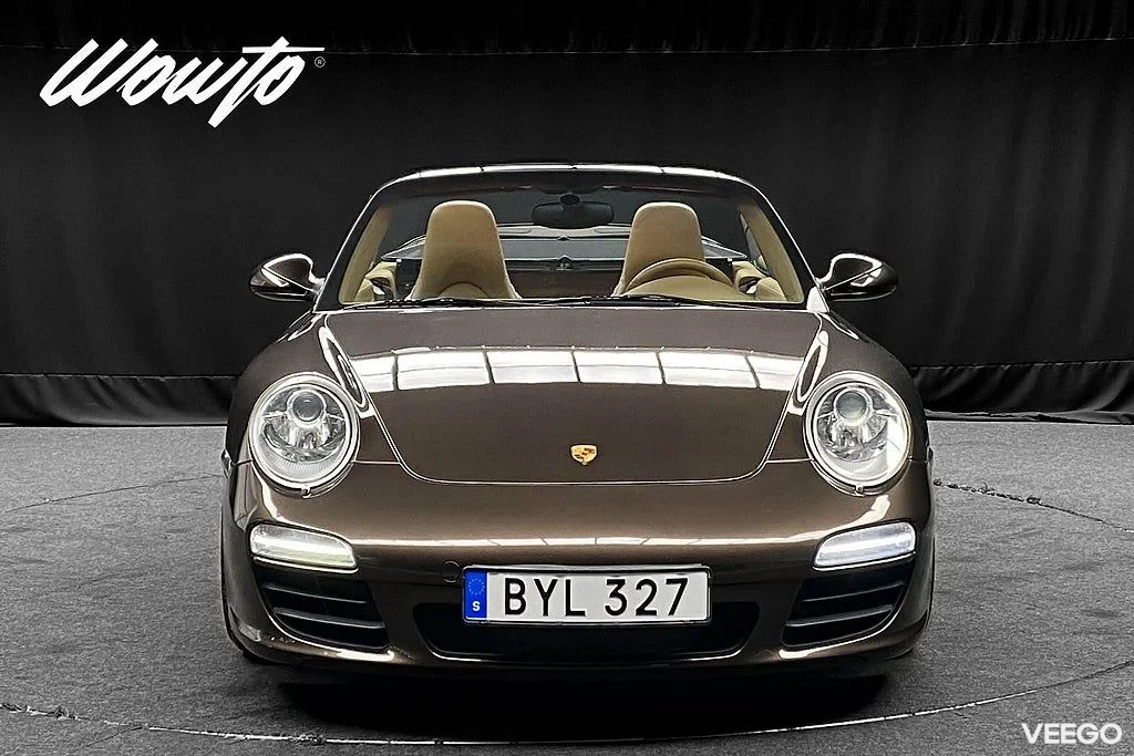 Porsche 911 997 Carrera Cabriolet PDK 345HK /Bose /Sv-Såld 254kW