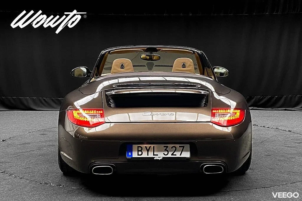 Porsche 911 997 Carrera Cabriolet PDK 345HK /Bose /Sv-Såld 254kW