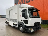 Renault D 12  WORKSHOP ON WHEELS / FASSI M30A.13 / BOX L=4459 mm 154kW thumbnail