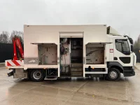 Renault D 12  WORKSHOP ON WHEELS / FASSI M30A.13 / BOX L=4459 mm 154kW thumbnail