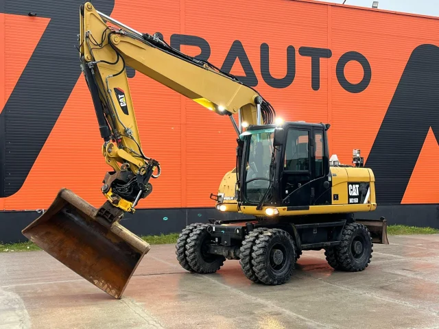 Image of Caterpillar M316D / ROTOTILT/ AC / CENTRAL LUBRICATION / + EXTRA BUCKET 124kW