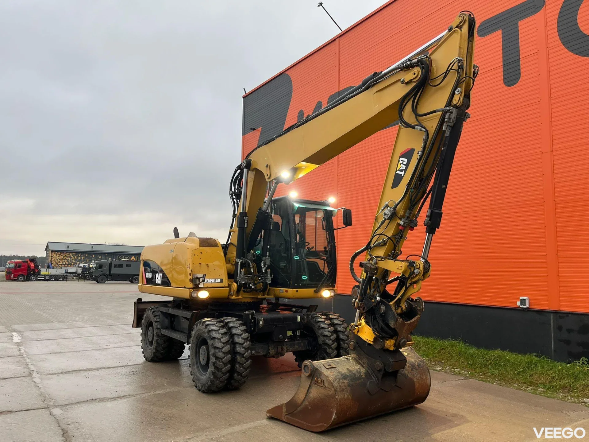 Caterpillar M316D / ROTOTILT/ AC / CENTRAL LUBRICATION / + EXTRA BUCKET 124kW