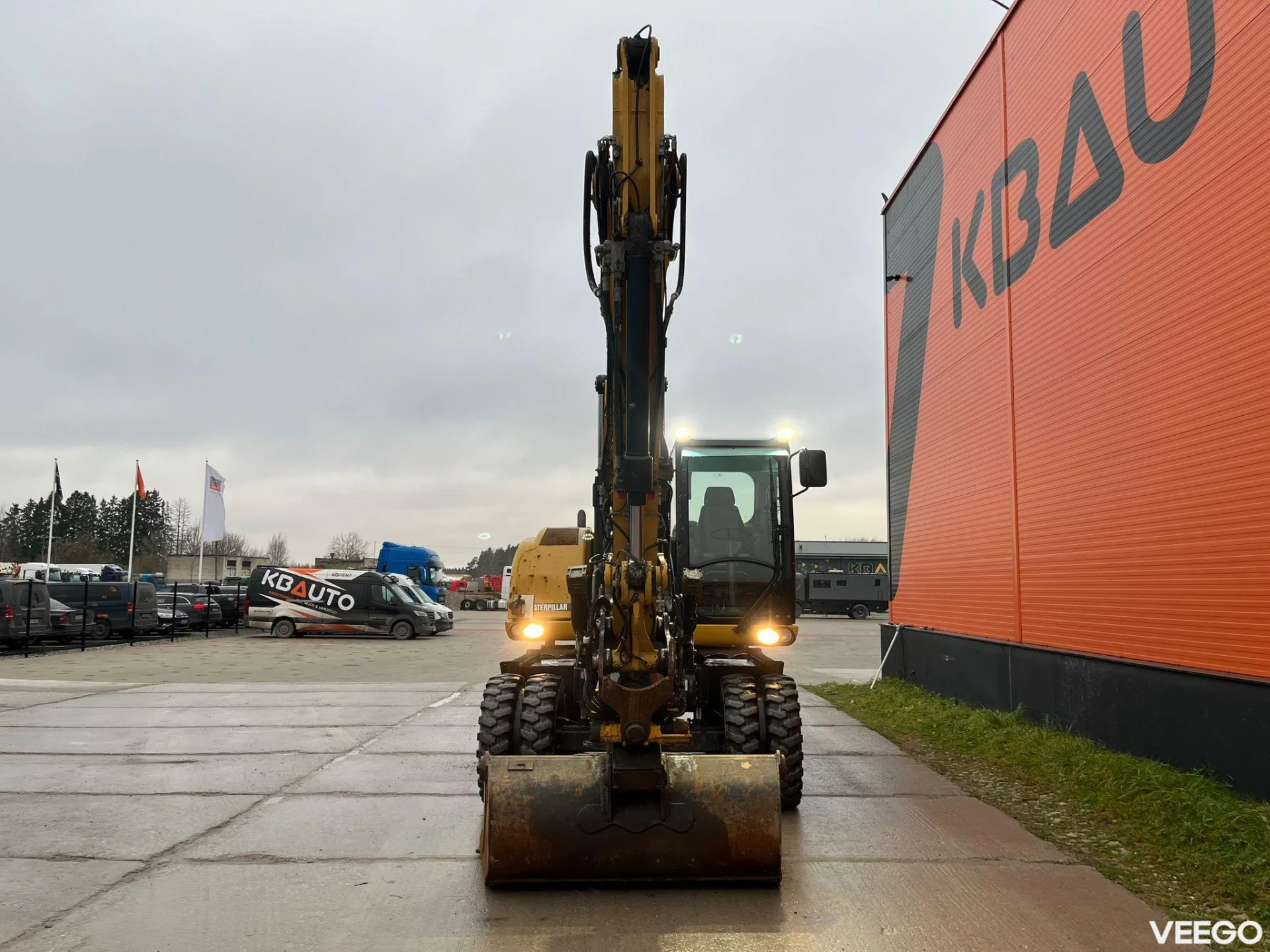 Caterpillar M316D / ROTOTILT/ AC / CENTRAL LUBRICATION / + EXTRA BUCKET 124kW