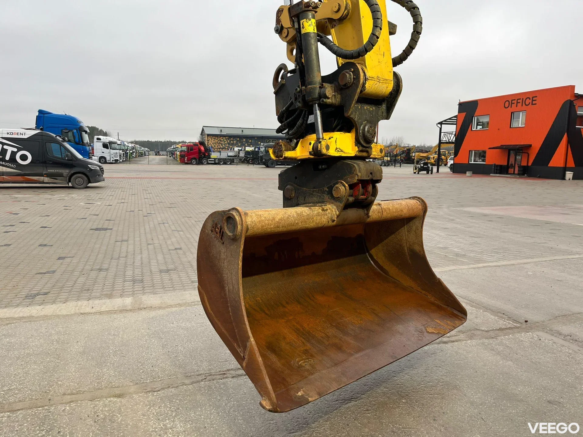 Caterpillar M316D / ROTOTILT/ AC / CENTRAL LUBRICATION / + EXTRA BUCKET 124kW