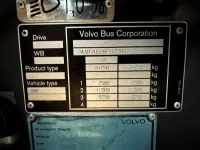 Volvo B8RLE AC / AUXILIARY HEATER / WHEELCHAIR RAMP  240kW thumbnail