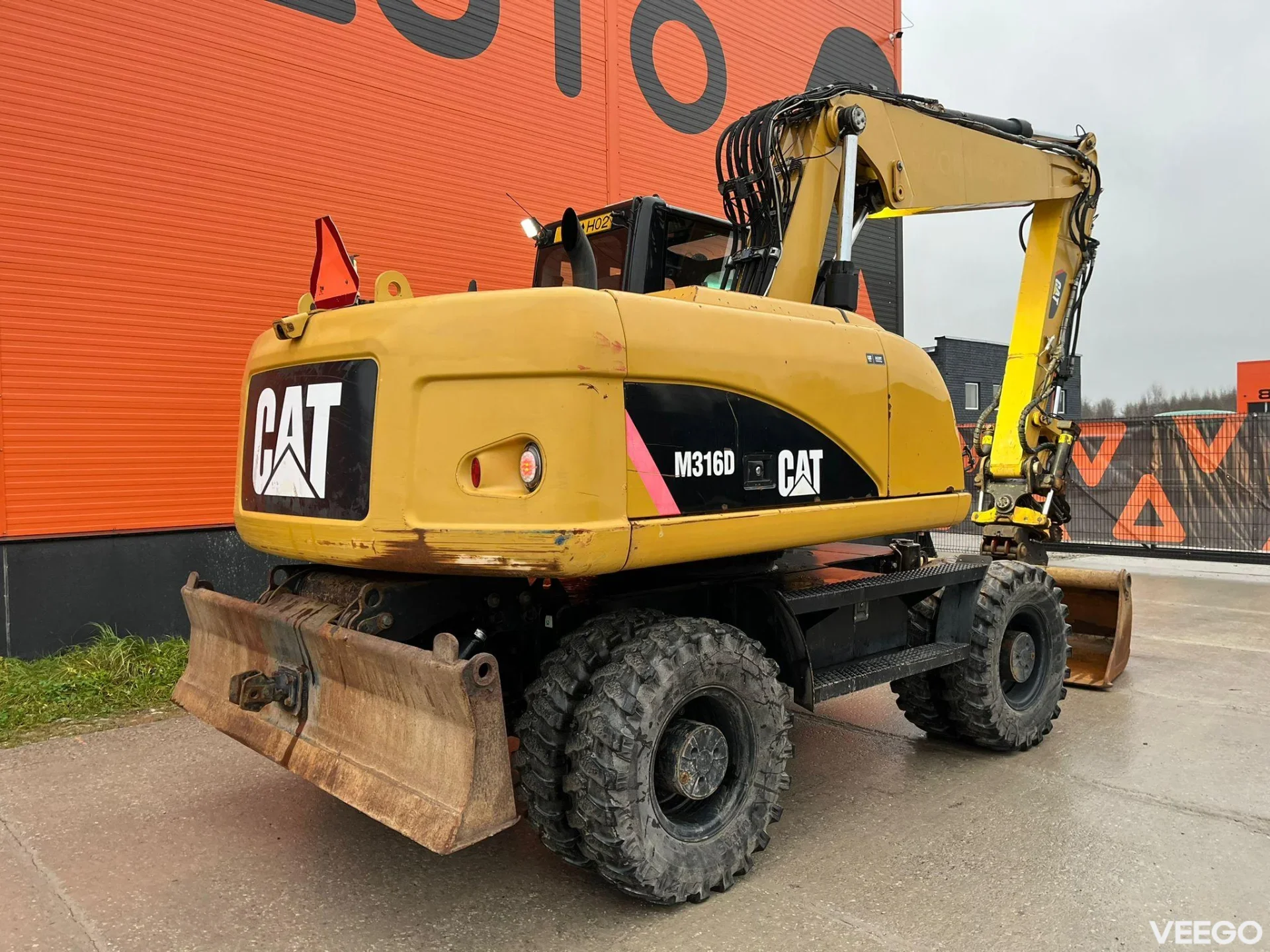 Caterpillar M316D / ROTOTILT/ AC / CENTRAL LUBRICATION / + EXTRA BUCKET 124kW