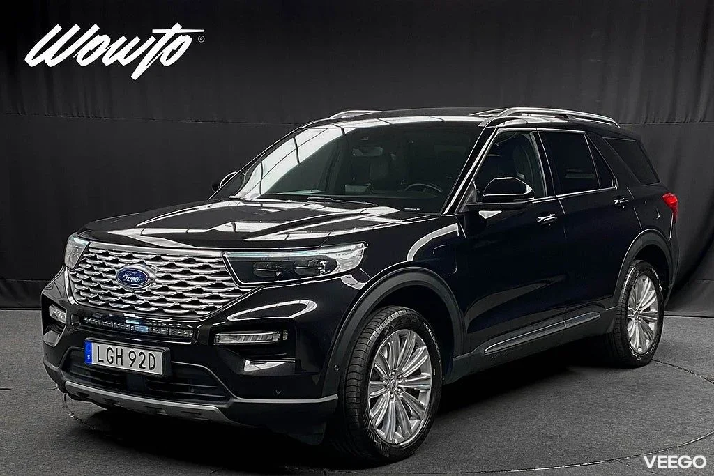 Ford Explorer Plug-in Hybrid 457HK Platinum 7-sits/4.95% 336kW