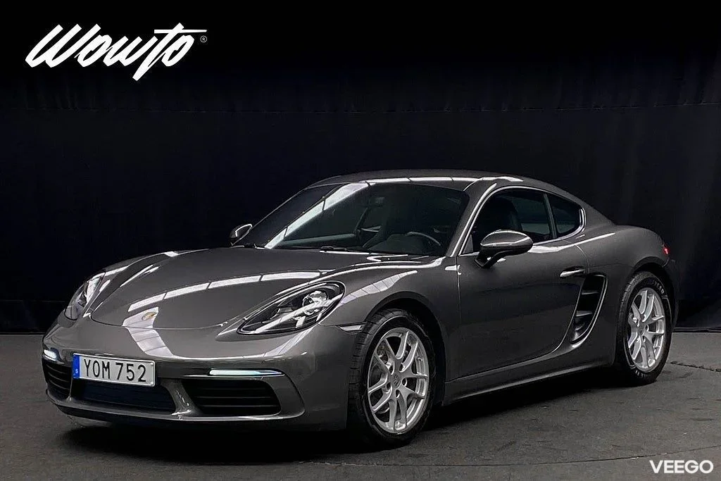 Porsche 718 Cayman 300HK Manuell / Svensksåld 220kW