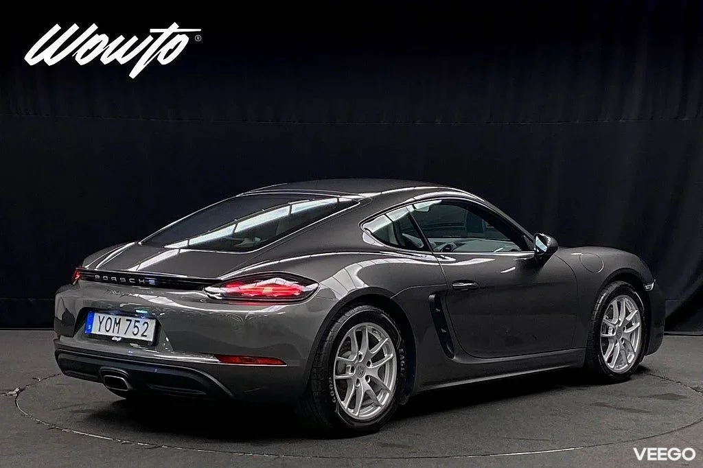 Porsche 718 Cayman 300HK Manuell / Svensksåld 220kW