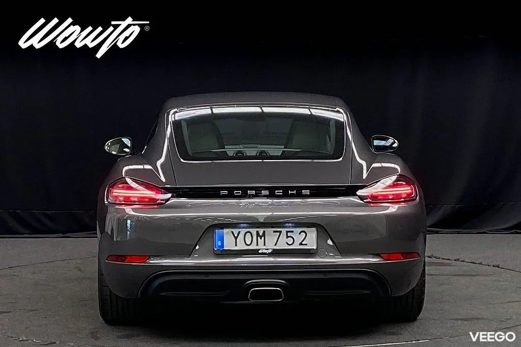 Porsche 718 Cayman 300HK Manuell / Svensksåld 220kW