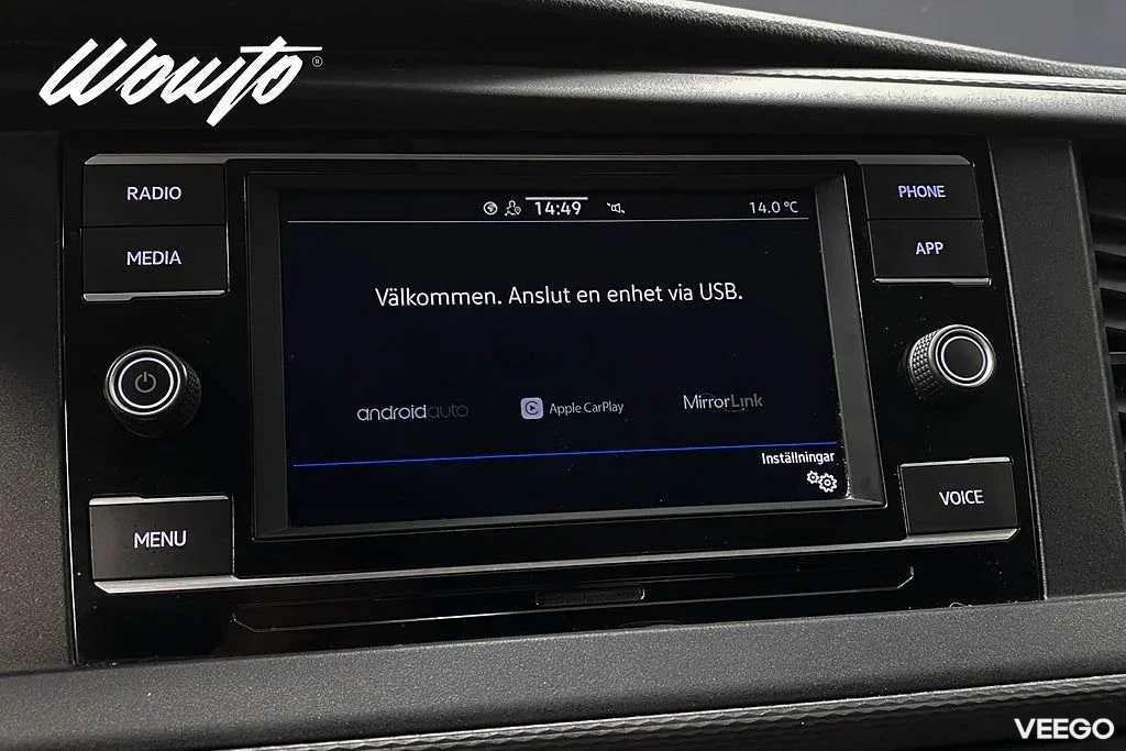 Volkswagen Transporter 2.0TDI 4M DSG 150HK L2 3-Sits /Moms 110kW