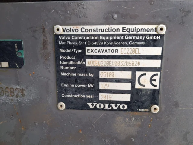 Image of Volvo EC220E