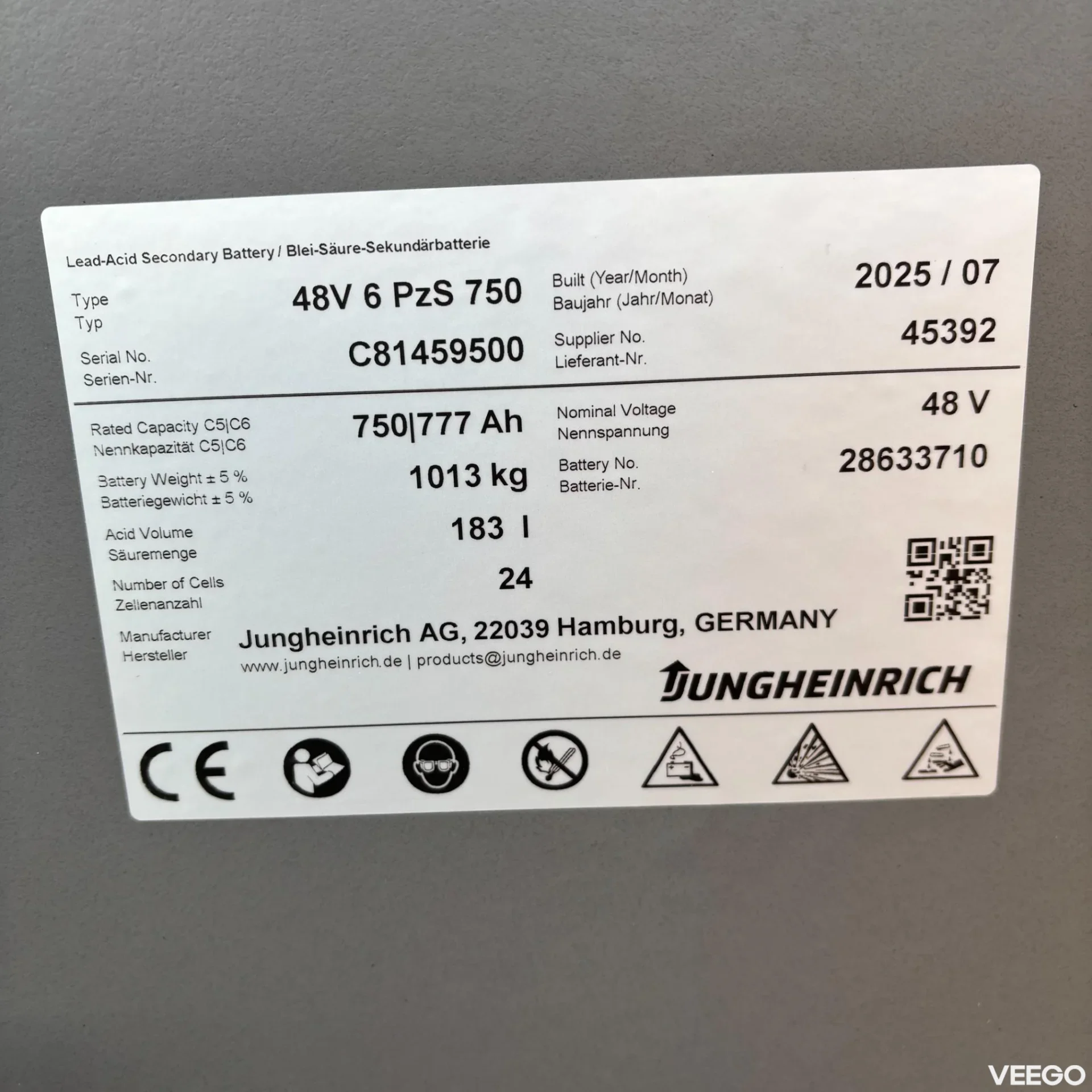 Jungheinrich EFG 320 ZT 9kW