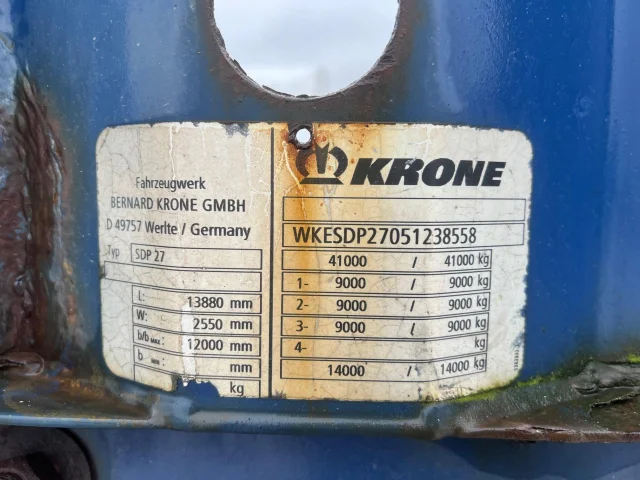 Image of Krone SDP 27