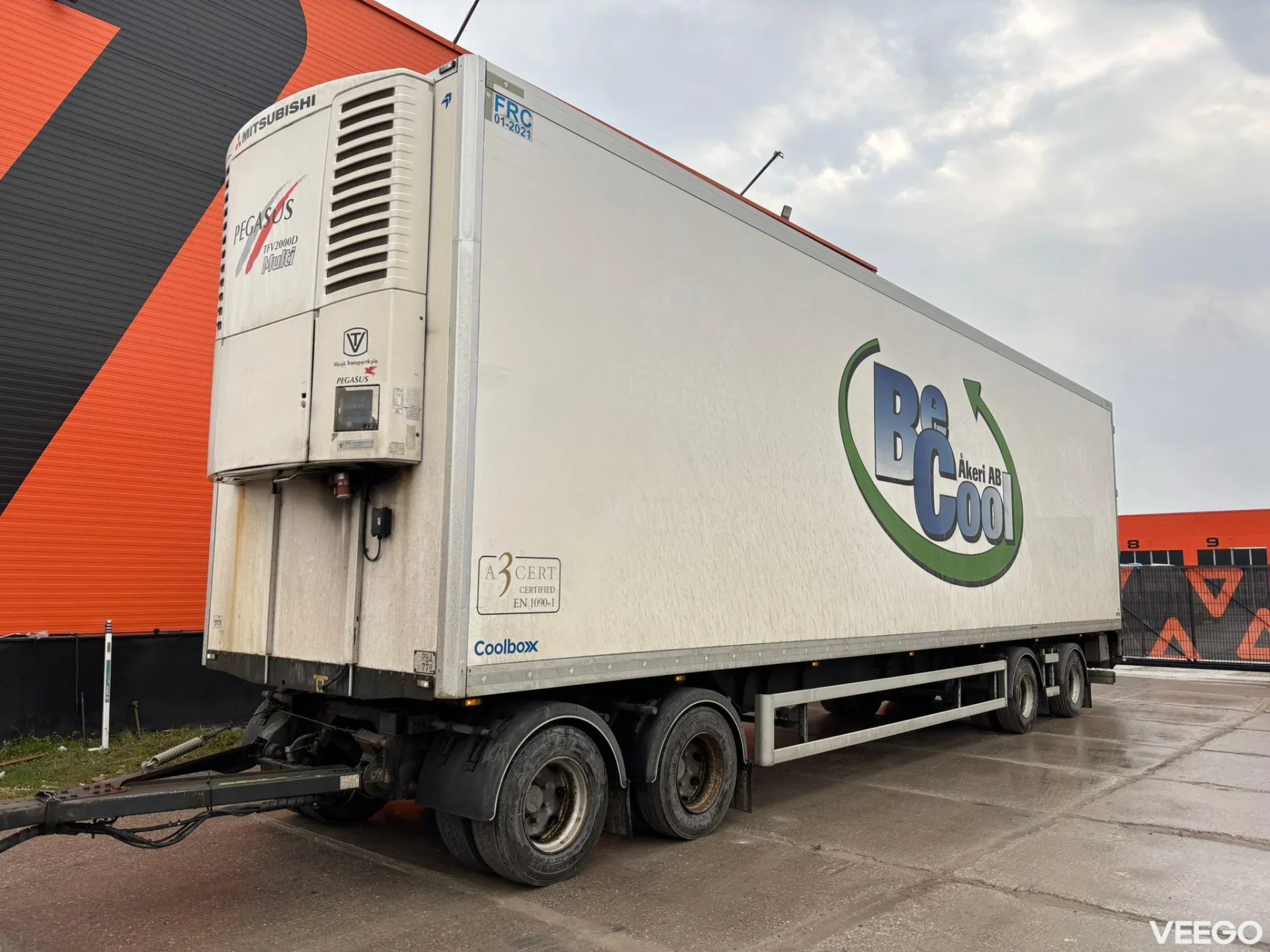 Norfrig WH4-38-125CFM SAF AXLES kW