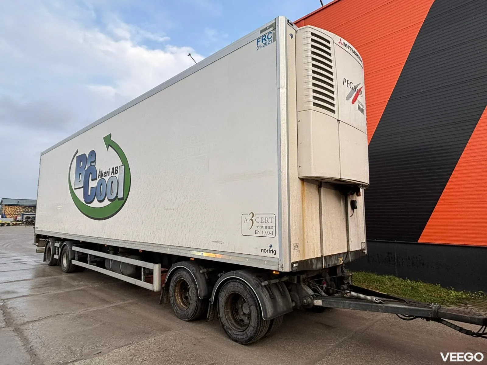 Norfrig WH4-38-125CFM SAF AXLES kW
