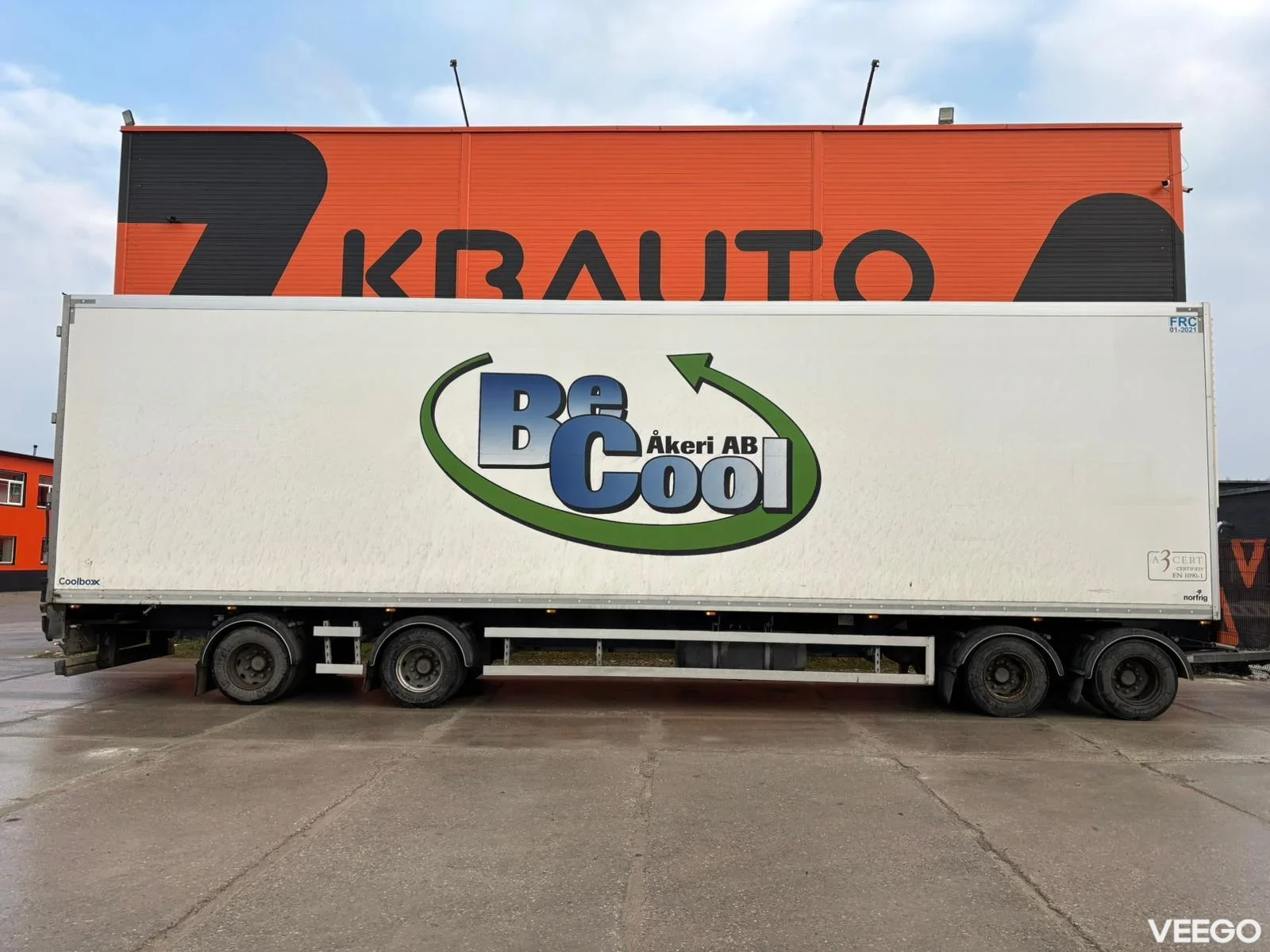 Norfrig WH4-38-125CFM SAF AXLES kW