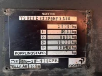 Norfrig WH4-38-125CFM SAF AXLES kW thumbnail
