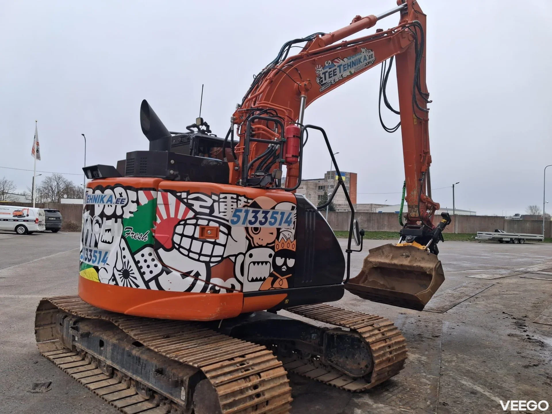 Hitachi ZX135 US-6 Engcon 79kW