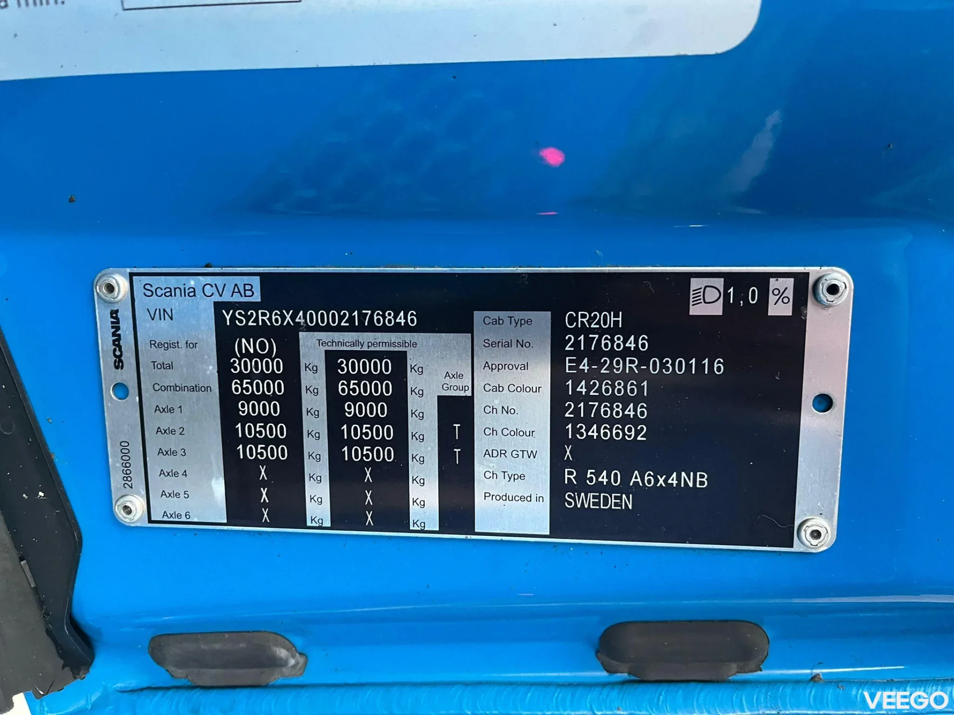 Scania R540 RETARDER 397kW