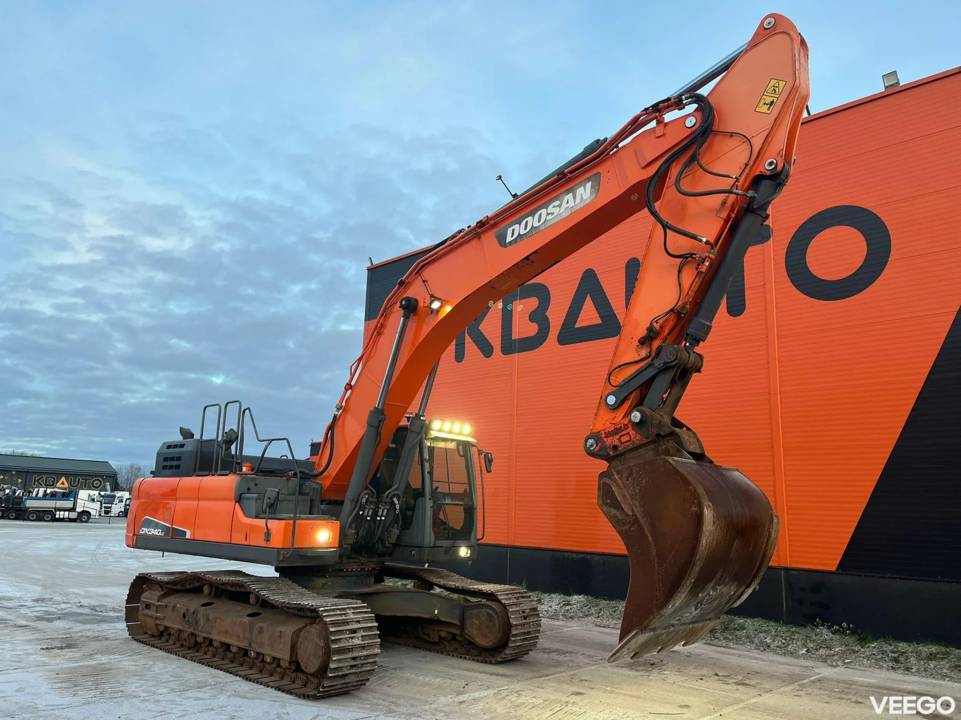 Doosan DX 340 LC-5 CENTRAL LUBRICATION / AC 213kW