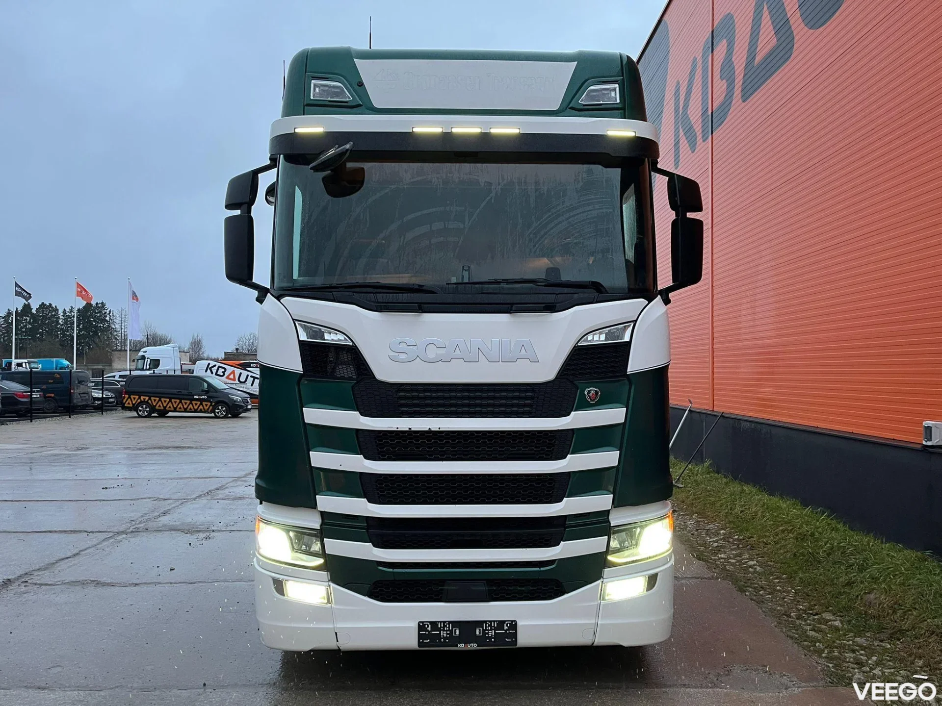 Scania S540 9 TON FRONT AXLE / RETARDER / CHASSIS L=5736 mm 397kW