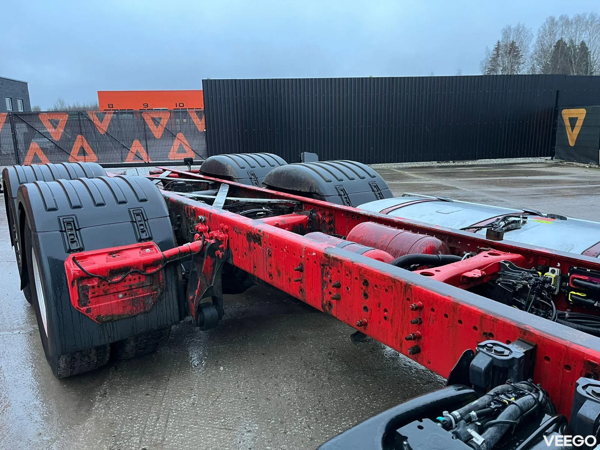 Scania S540 9 TON FRONT AXLE / RETARDER / CHASSIS L=5736 mm 397kW