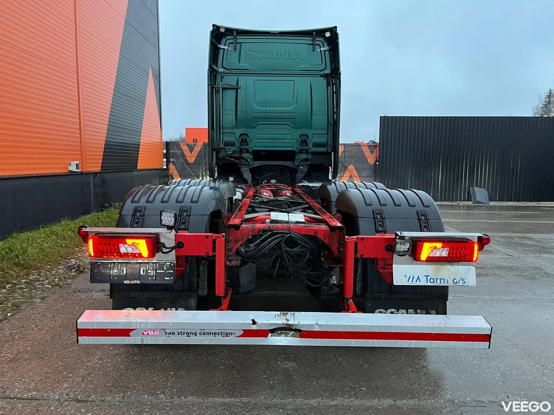 Scania S540 9 TON FRONT AXLE / RETARDER / CHASSIS L=5736 mm 397kW