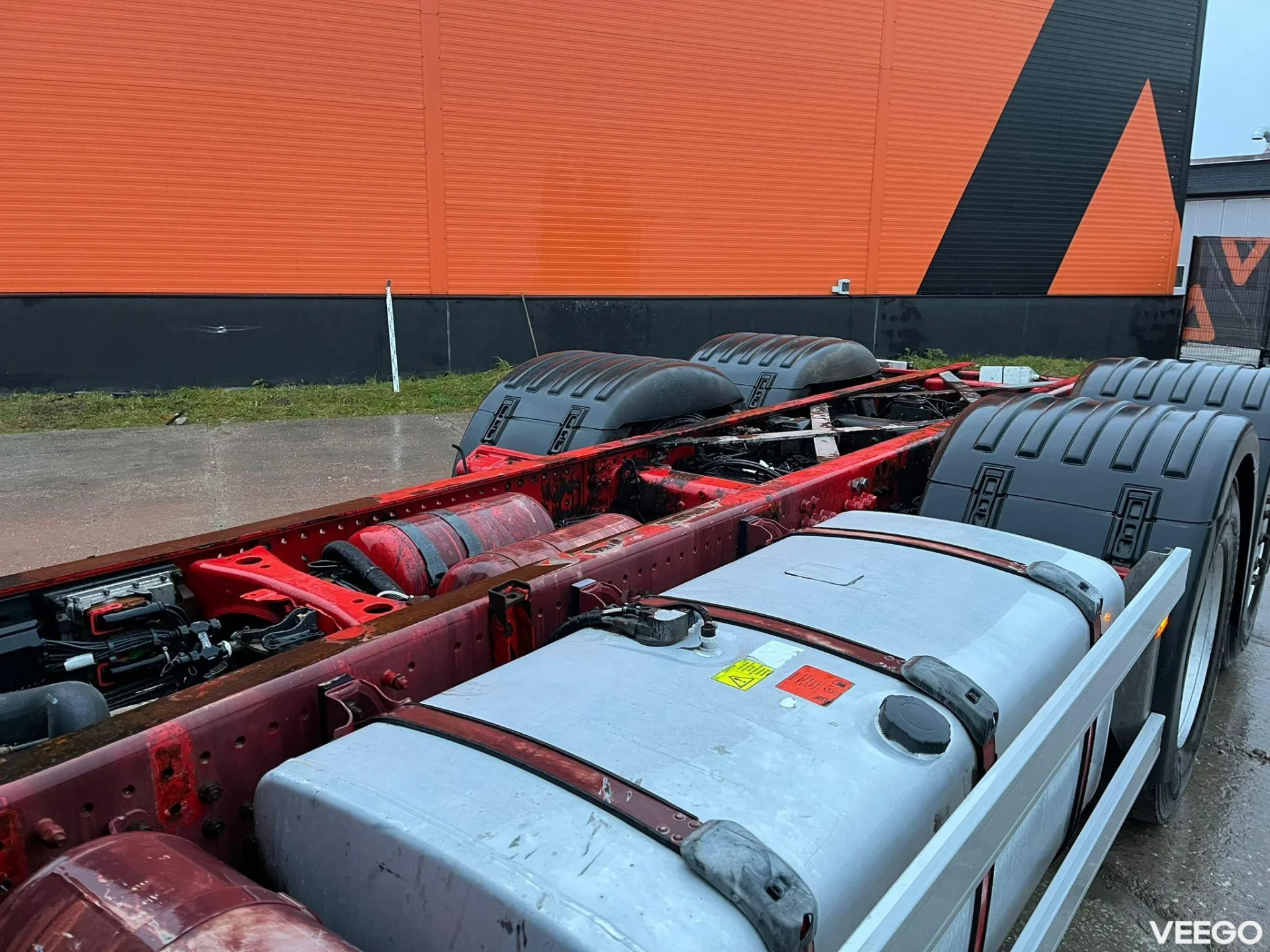 Scania S540 9 TON FRONT AXLE / RETARDER / CHASSIS L=5736 mm 397kW