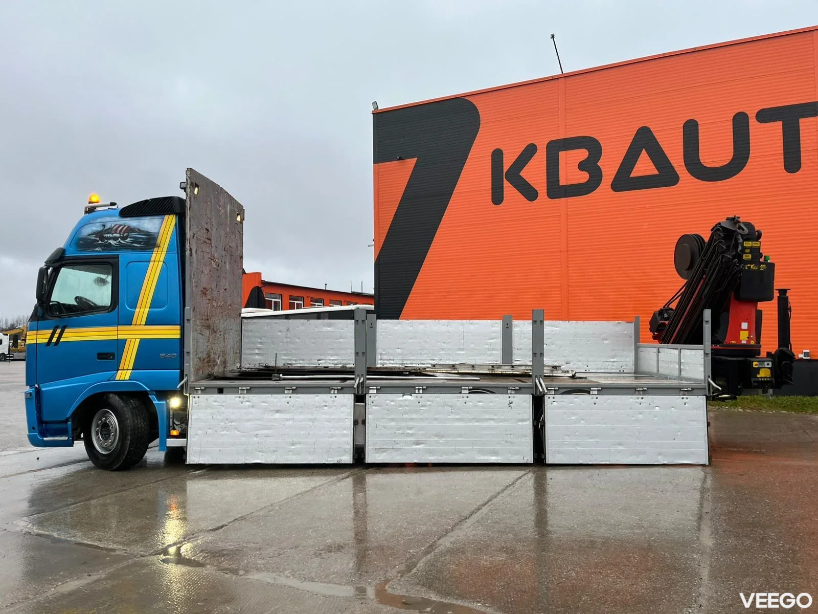 Volvo FH540 PLATFORM L=6925 mm 405kW