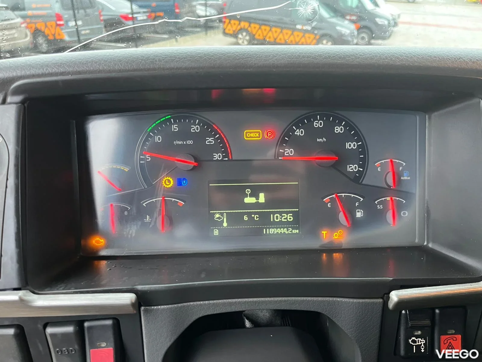 Volvo FH540 PLATFORM L=6925 mm 405kW